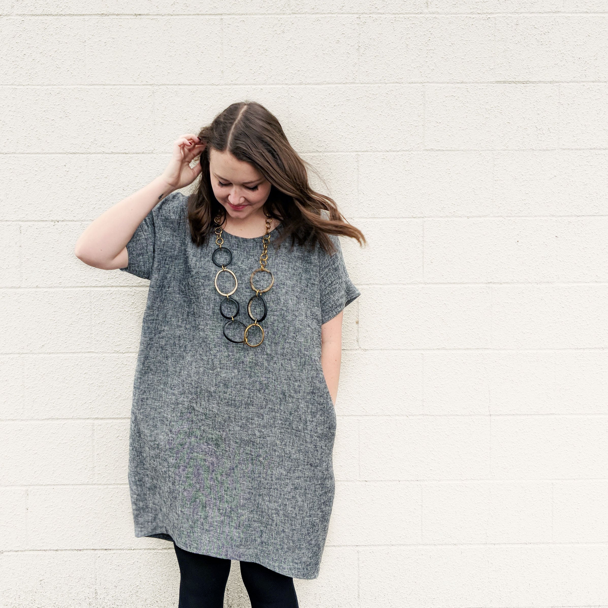 Lou Box Dress 1 La Mercerie Lou Box Dress 1 La Mercerie