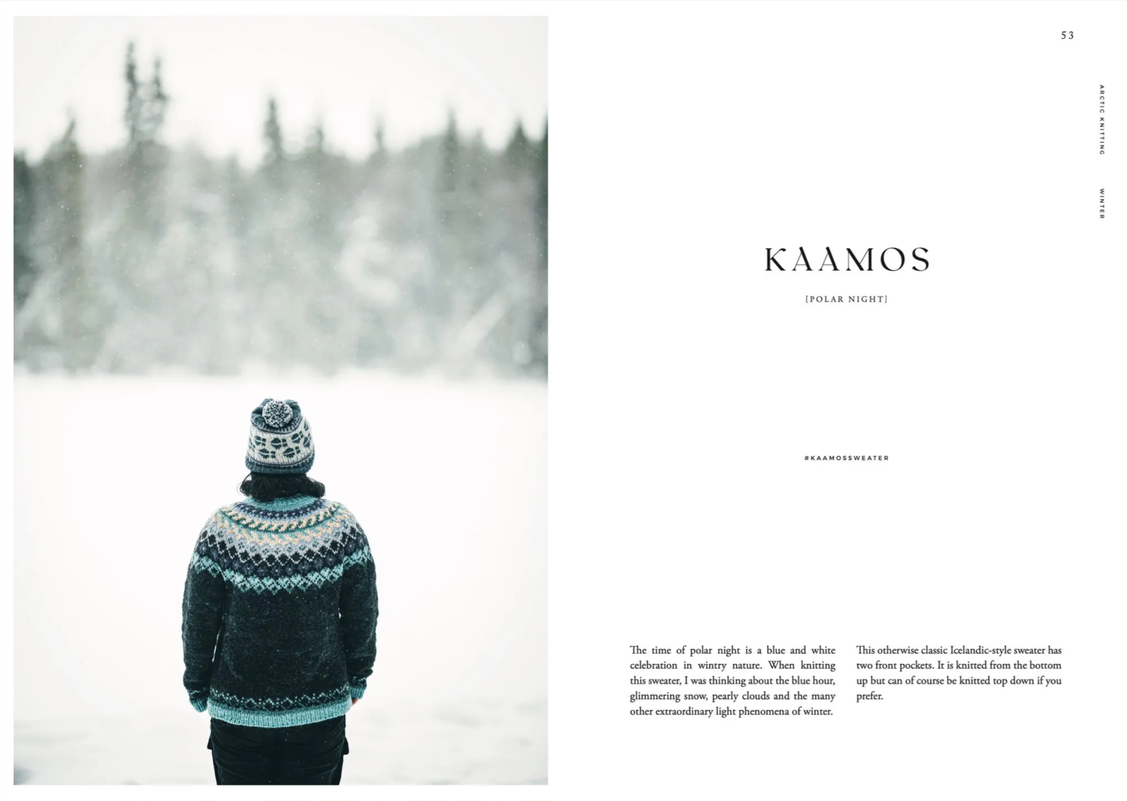 Arctic Knitting The Magic of Nature and Colourwork La Mercerie