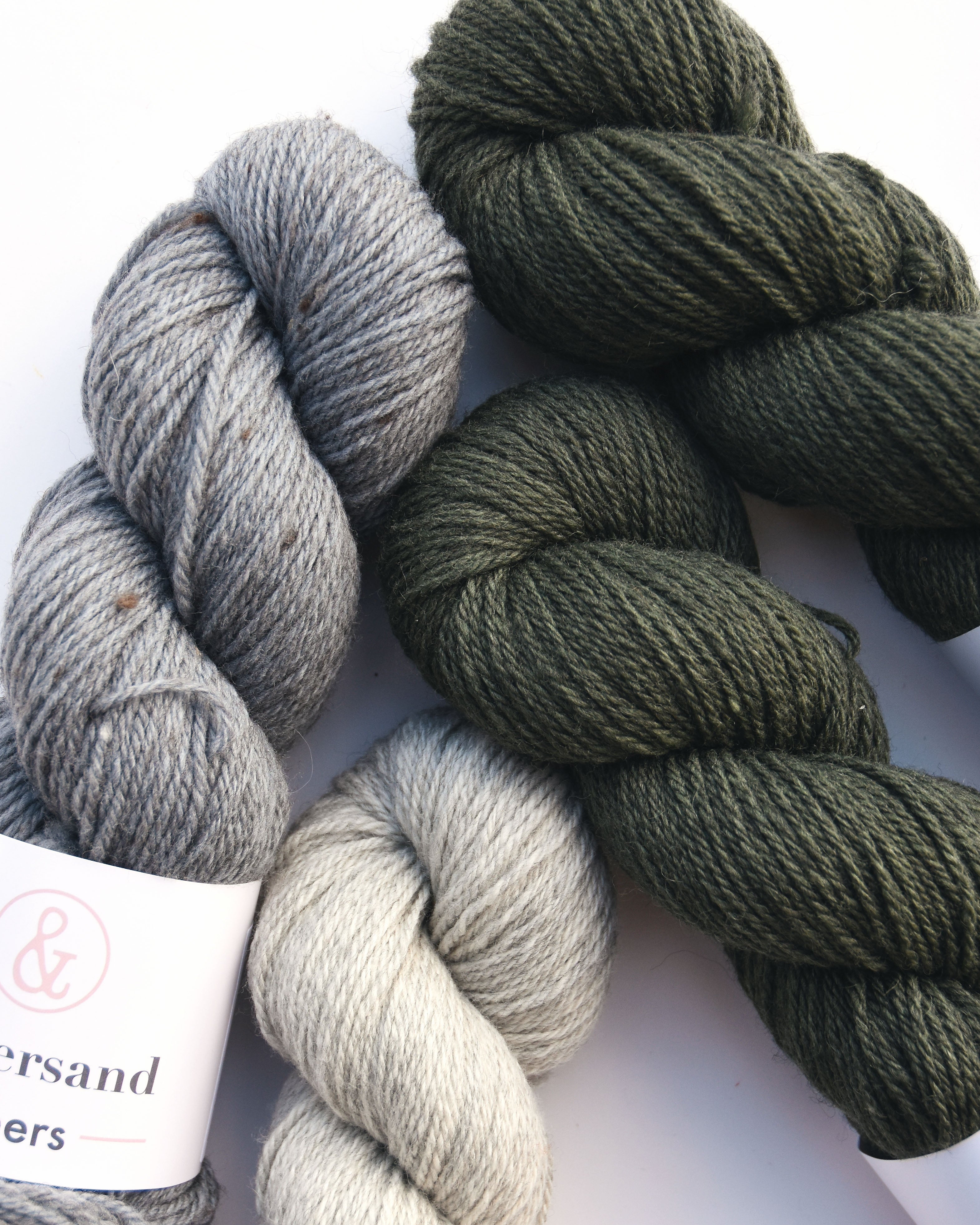 On Hold Bundle Skein, Onyx, outlet and Explorer Yarns