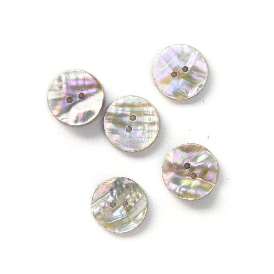 Abalone Shell Buttons - Multiple Sizes and Colors