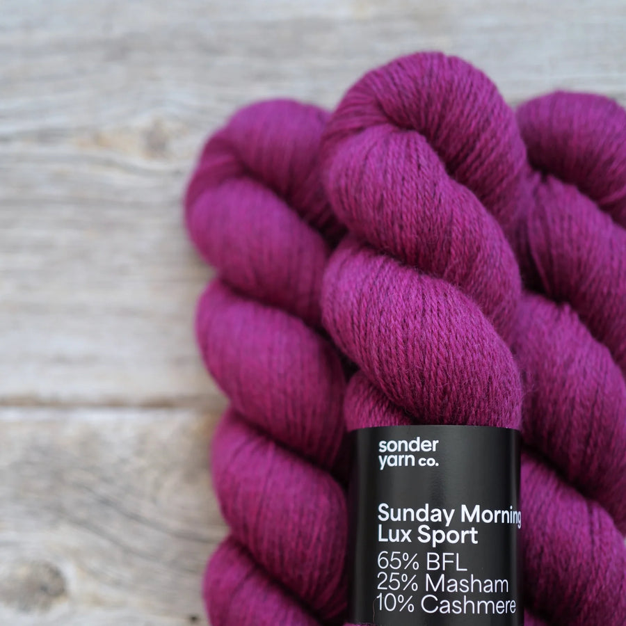 Sunday Morning Lux Sport - Sonder Yarn Co.