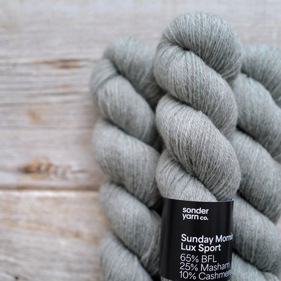 Sunday Morning Lux Sport - Sonder Yarn Co.