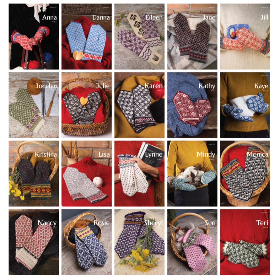 Friendship Mitten Book: Techniques for Knitting & Designing Latvian Mittens