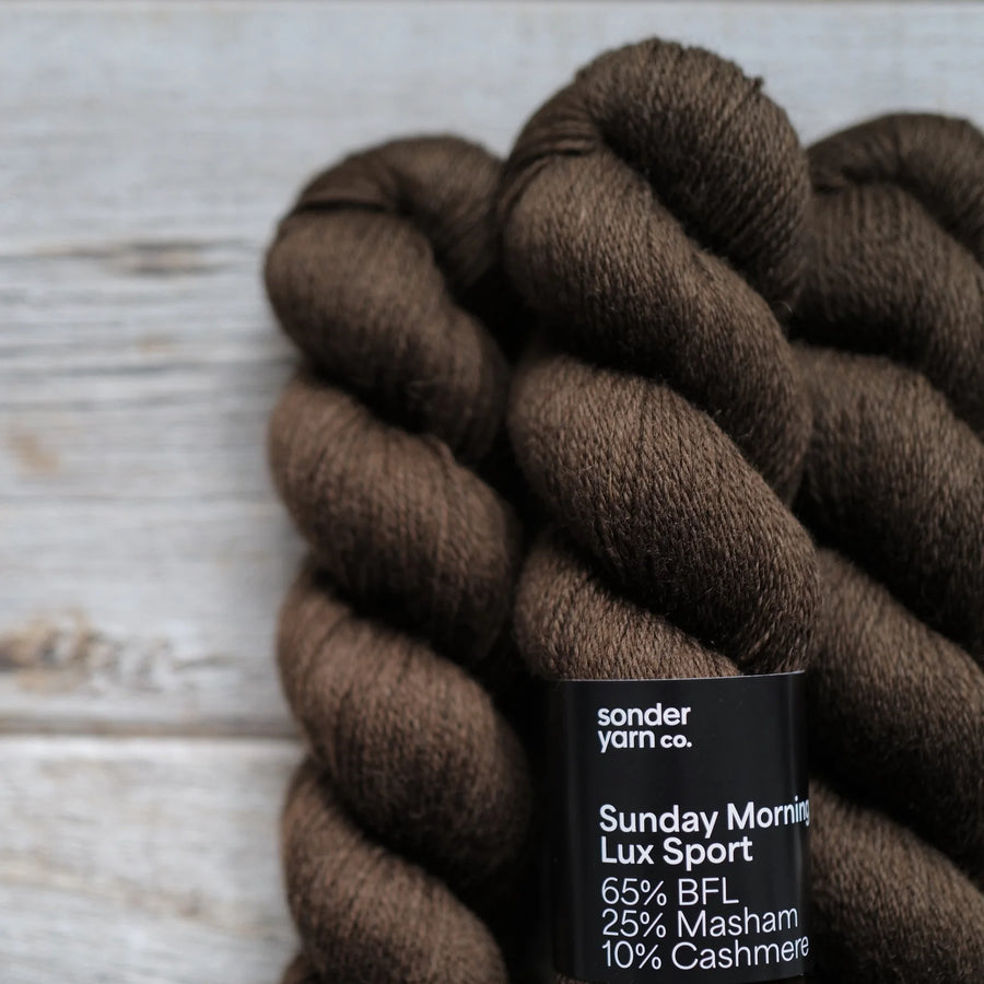 Sunday Morning Lux Sport - Sonder Yarn Co.