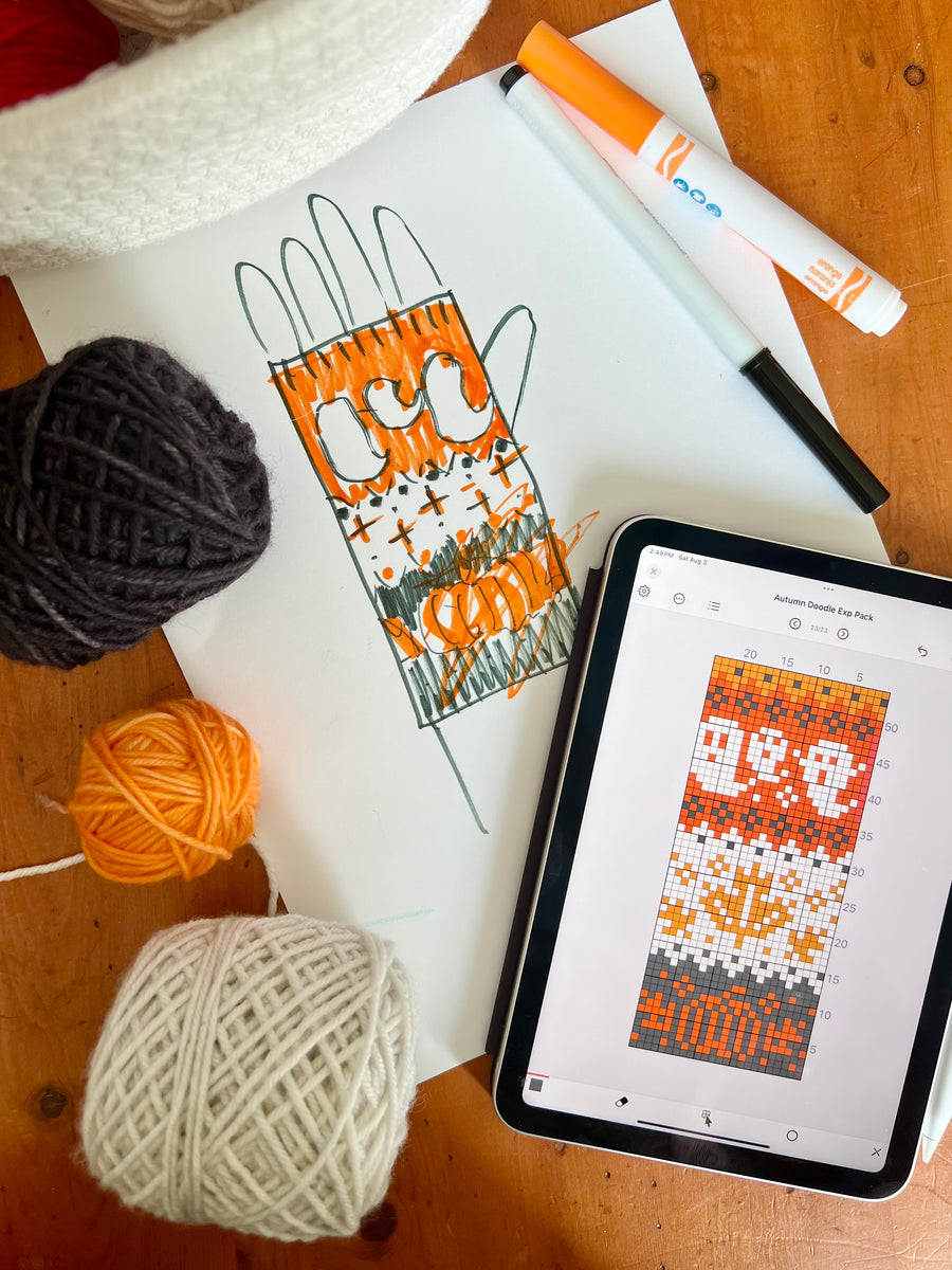 Doodles: Learn to Design and Knit Colorwork with Jamie Lomax