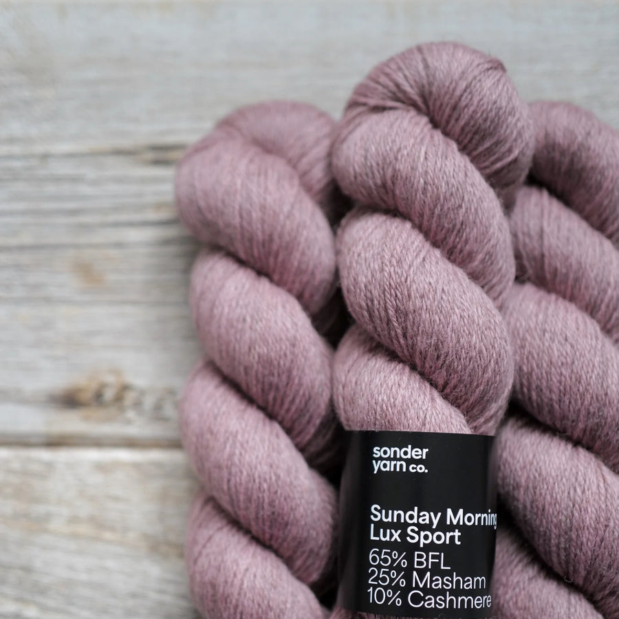 Sunday Morning Lux Sport - Sonder Yarn Co.