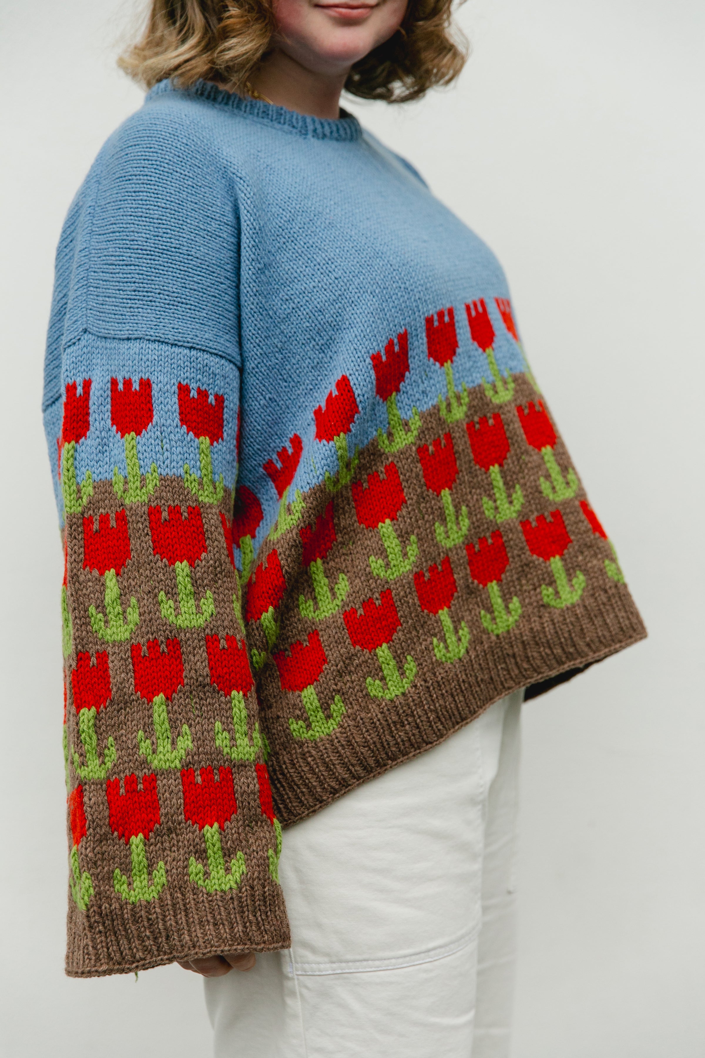 Tulip Farm Sweater Kit – La Mercerie Tulip Farm Sweater Kit – La Mercerie