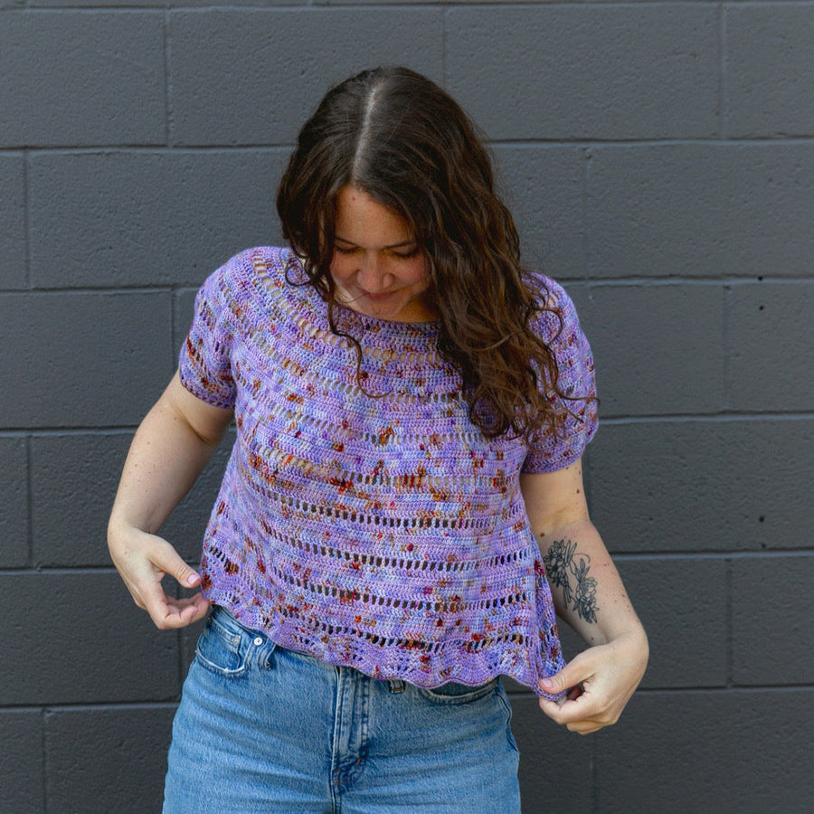 My First Crochet Top - September 6, 13, & 27