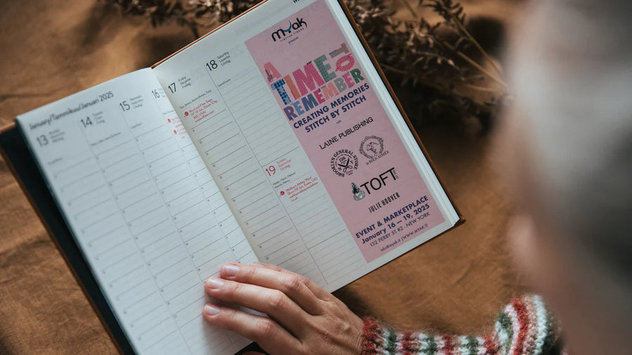 Knitter's Year 2025 Weekly Planner