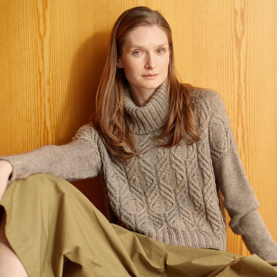 Entwined: Cables, Lace and Knitted Textures