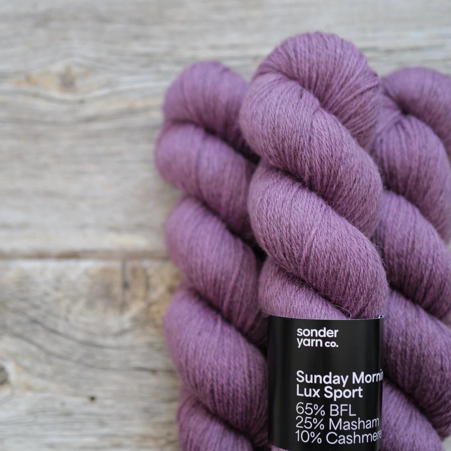 Sunday Morning Lux Sport - Sonder Yarn Co.