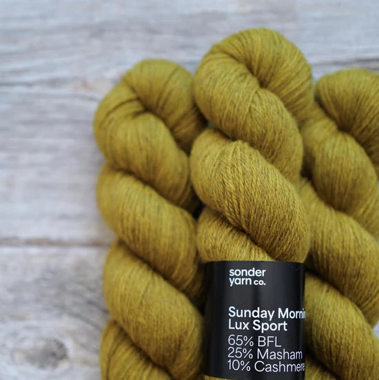 Sunday Morning Lux Sport - Sonder Yarn Co.