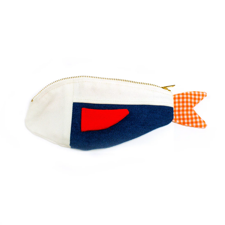 Denim Fish Pouch - Degen