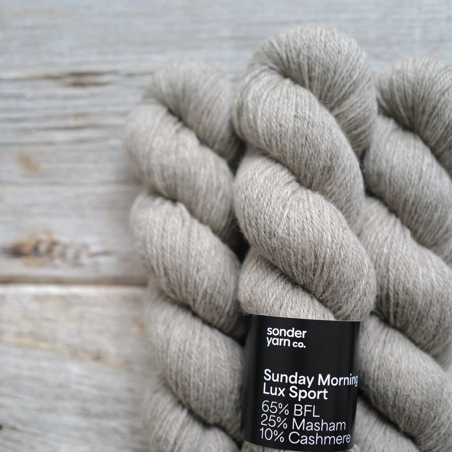 Sunday Morning Lux Sport - Sonder Yarn Co.