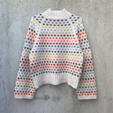 Dot Sweater Pattern - Knitting for Olive