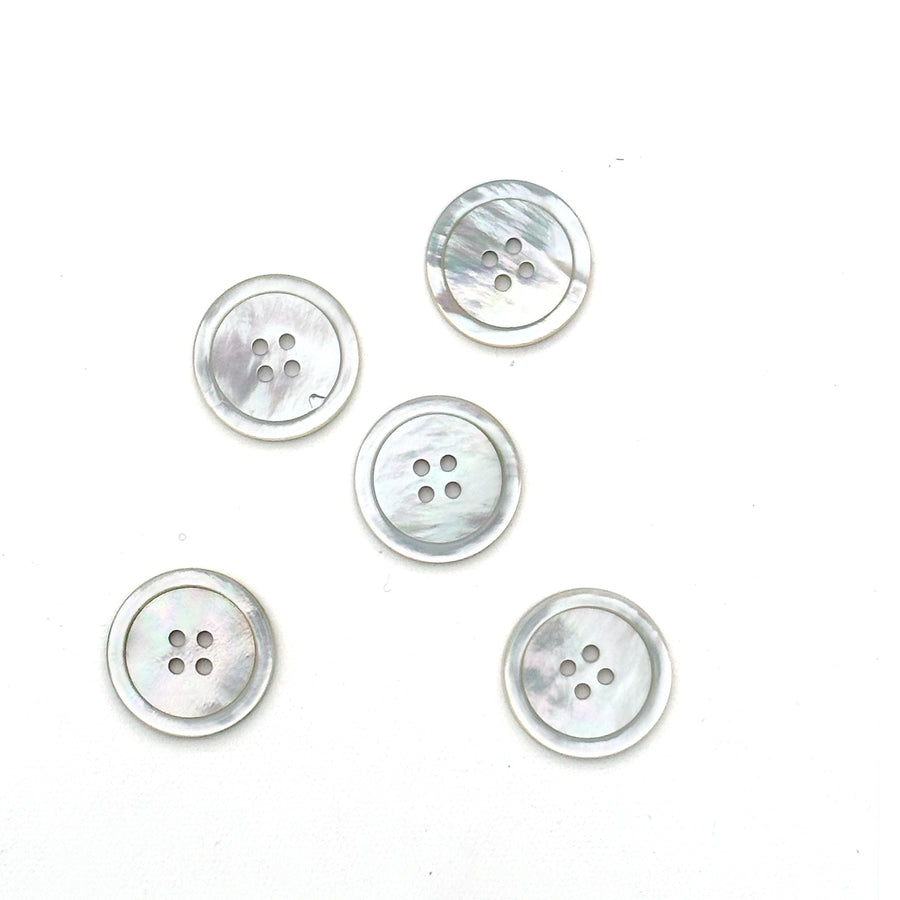 Rimmed Pearl Buttons - Multiple Colors – La Mercerie