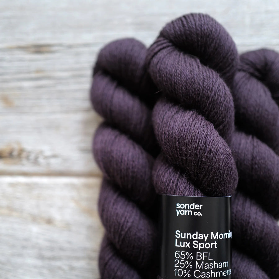 Sunday Morning Lux Sport - Sonder Yarn Co.