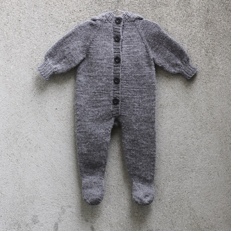 Baby Bear Suit Pattern - Knitting for Olive