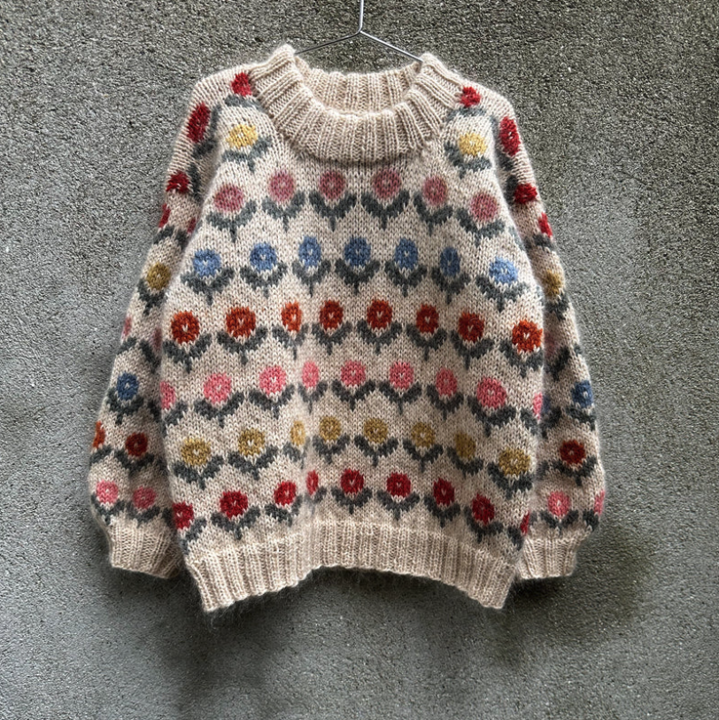 Anemone Sweater Pattern (Kids) - Pattern