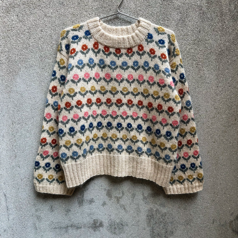 Anemone Sweater Pattern (Adult) - Knitting for Olive