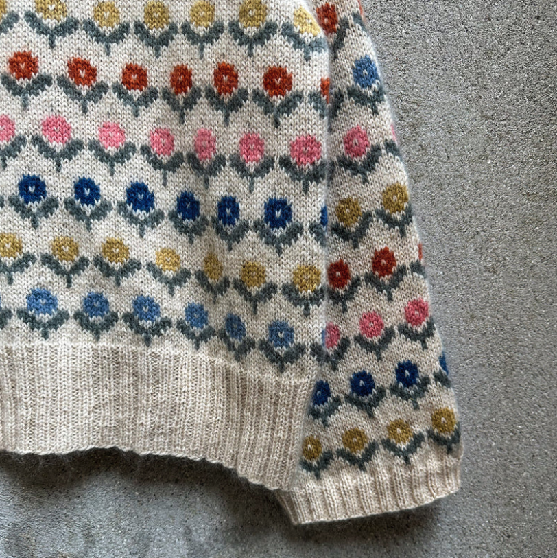 Anemone Sweater Pattern (Adult) - Knitting for Olive