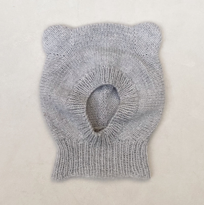 Baby Bear Balaclava Pattern - Knitting for Olive