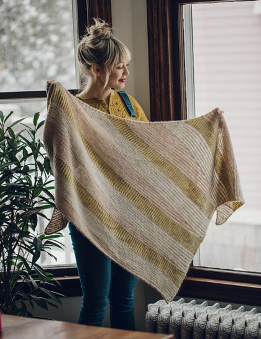 Brioche Shawls - February 21