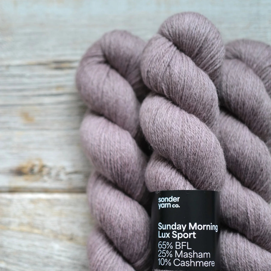 Sunday Morning Lux Sport - Sonder Yarn Co.