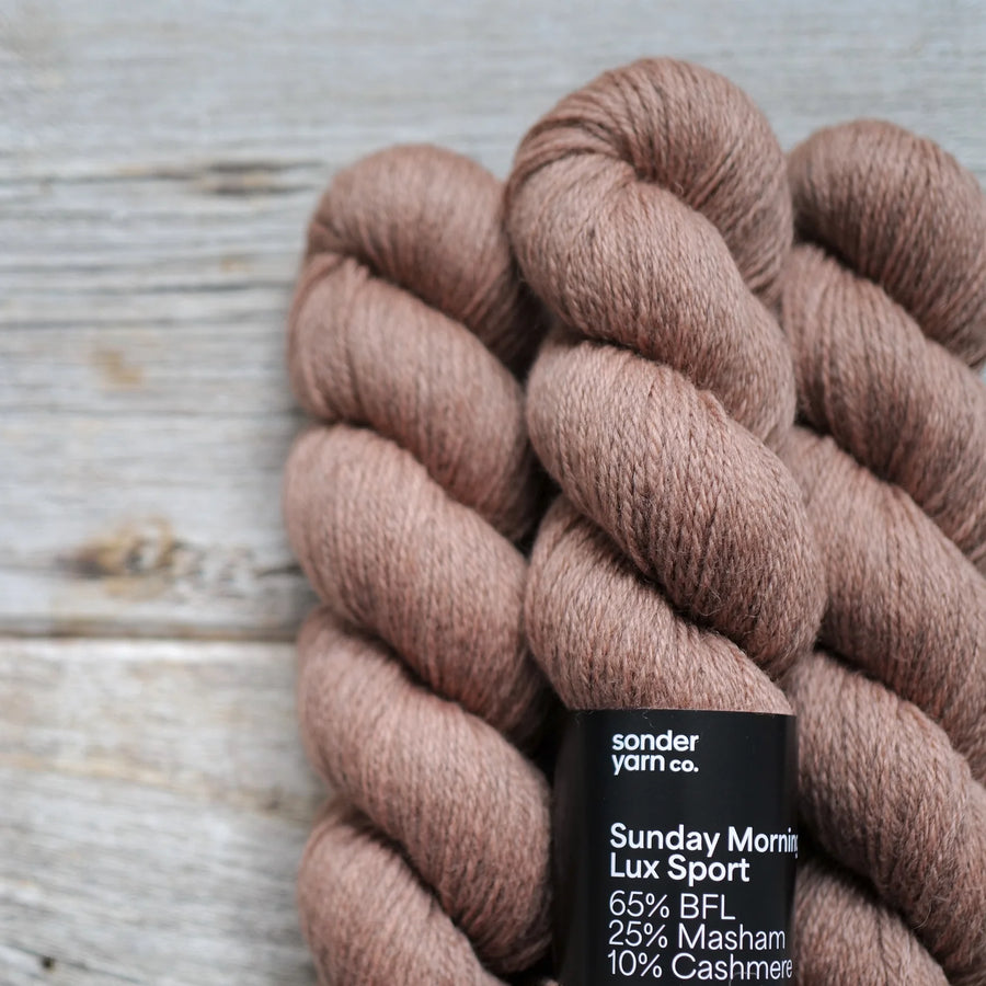 Sunday Morning Lux Sport - Sonder Yarn Co.