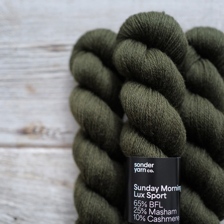 Sunday Morning Lux Sport - Sonder Yarn Co.