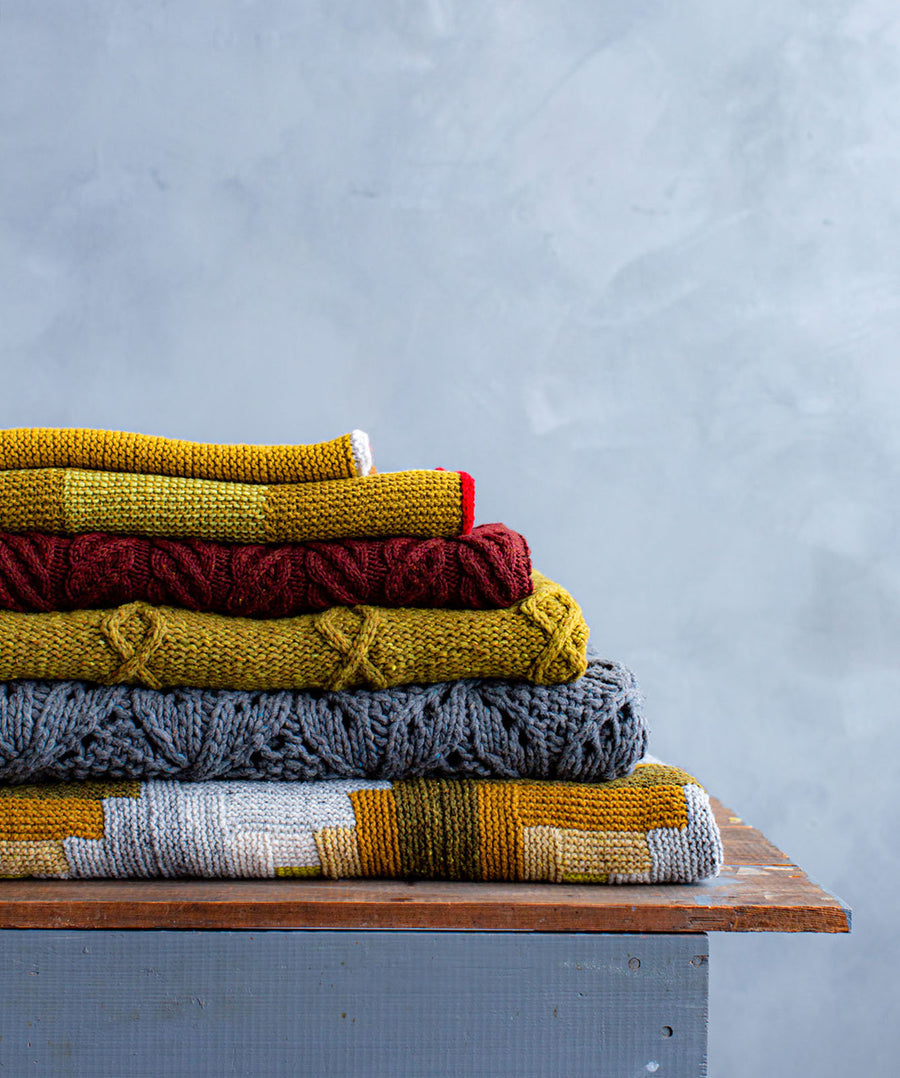 Brooklyn Tweed's Knit and Crochet Blankets