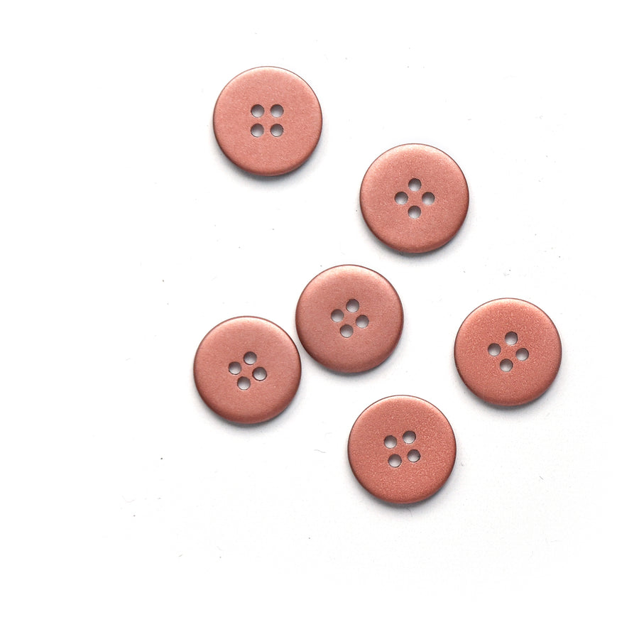 Matte Metallic Buttons - Multiple Colors