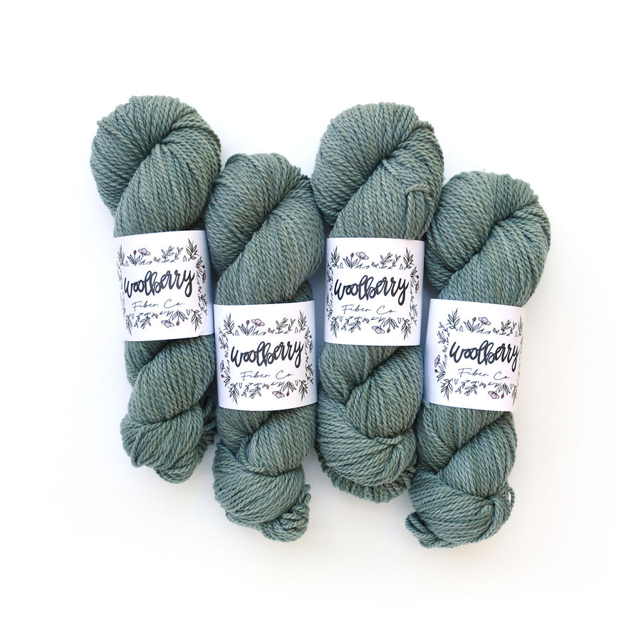 Berry Rambouillet Worsted - Woolberry Fiber Co.