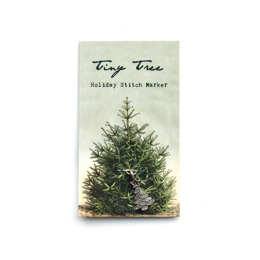 Tiny Tree Stitch Marker