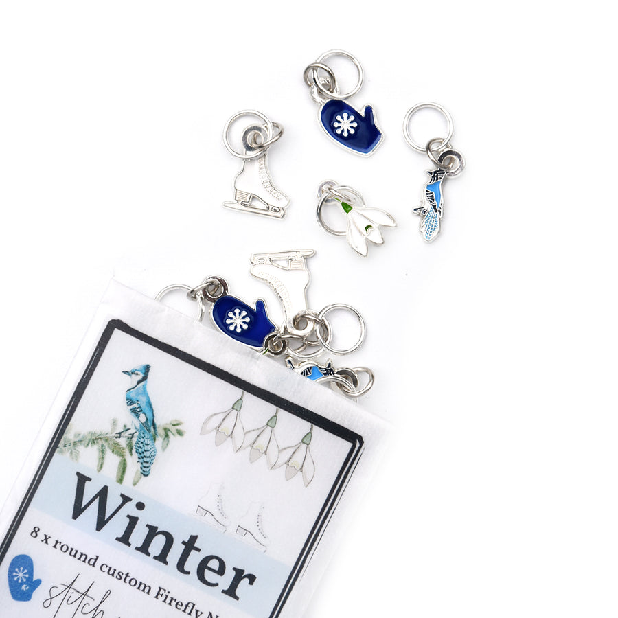 Winter Stitch Markers