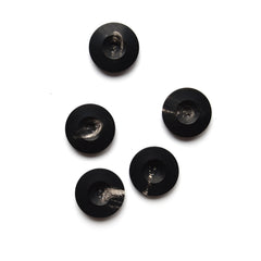 Black Horn Buttons