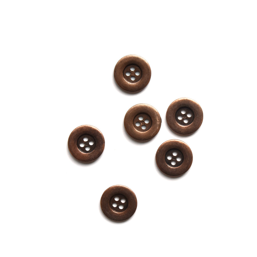 Ryman Buttons Rimmed Metal Buttons - Multiple Colors – La Mercerie