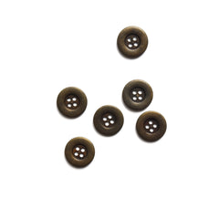 Rimmed Metal Buttons - Multiple Colors