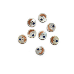 Moon & Star Buttons