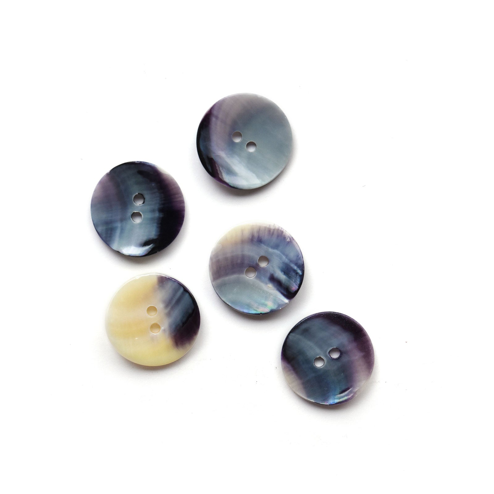 Musselshell Diamond Buttons Mussel Shell Buttons - 2 Sizes – La Mercerie