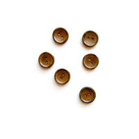 Scorched Horn Buttons - 2 sizes