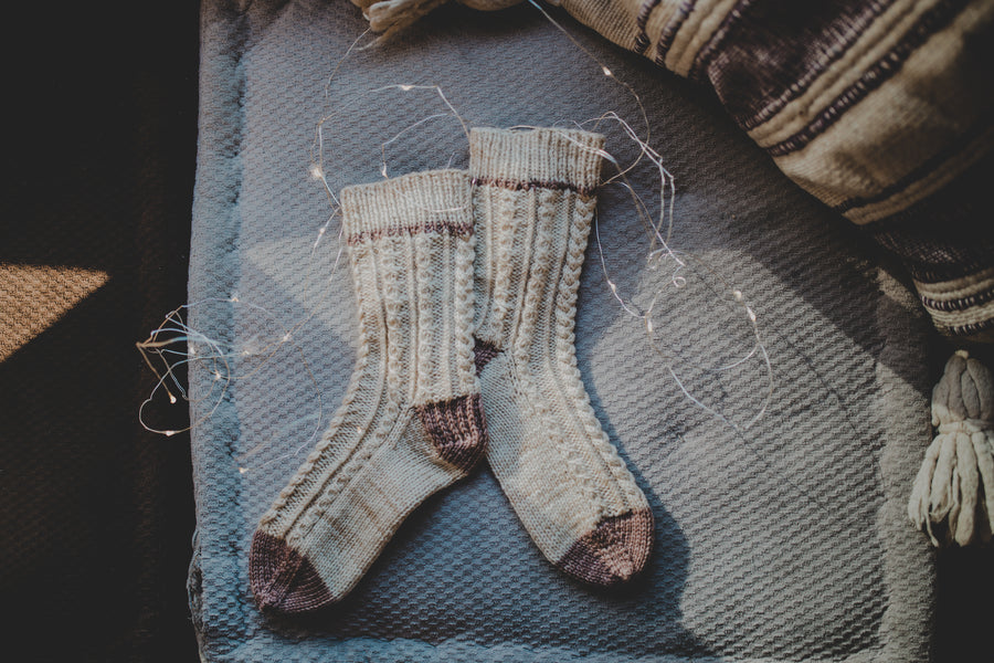 Winter Morning Socks Pattern