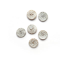 Floral Shell Buttons - 2 Sizes
